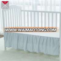 Quality Best classical full powder 100% cotton bed skirt wholesale price