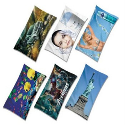 100% Cotton Reactive Printed Customized Design Terry Beach Towel