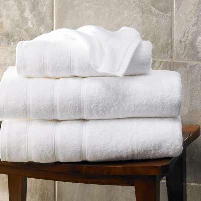 100 Cotton White bath Towel For Hotel And Motel Bath Room