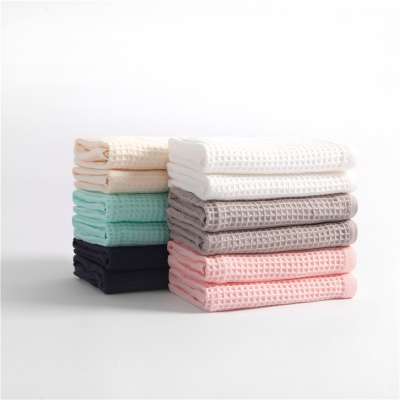 High Quality Lightweight And Minimalist 100 Cotton Waffle Bath Towel, 70*140cm