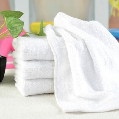 Luxury Eco-Friendly 450gsm 70%Bamboo 30%Cotton White Face Towel Hand Towel