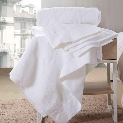 Promotion100% cotton Hotel Resort  jacquard  /dobby  border Bath  Beach Towels